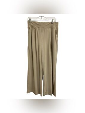 Old Navy Wide-Leg Pull-On Pants in Taupe Size M